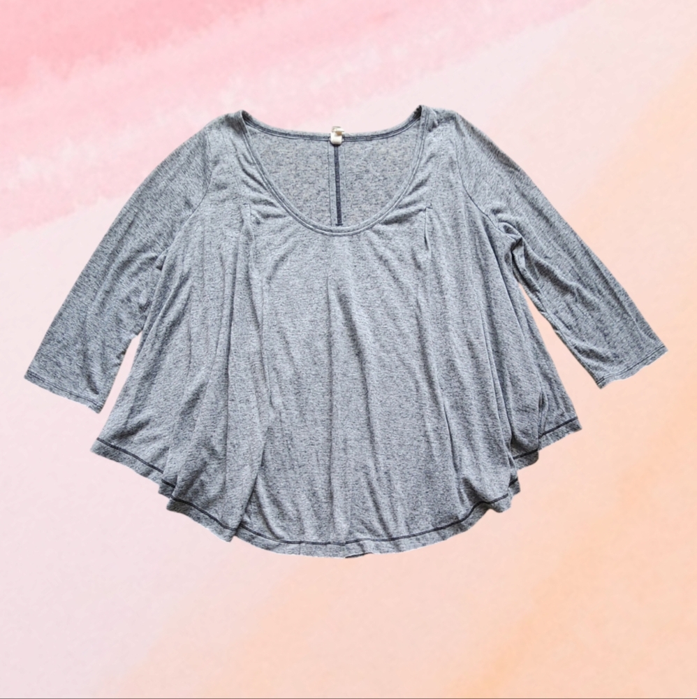 We The Free Heather Tambourine Flowy Top Size M